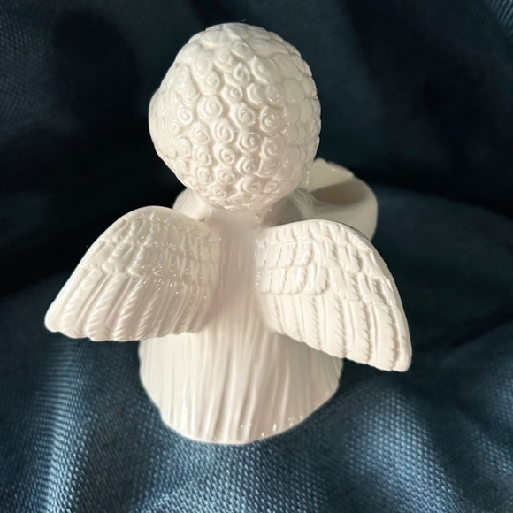 Whimsical Vintage Fitz and Floyd Singing Angel Candle Holder 1976 Made in Japan - Picture 6 of 8